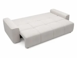 Sofá de 4 plazas convertible en tela texturizada MINTURNO^Vente-unique Best