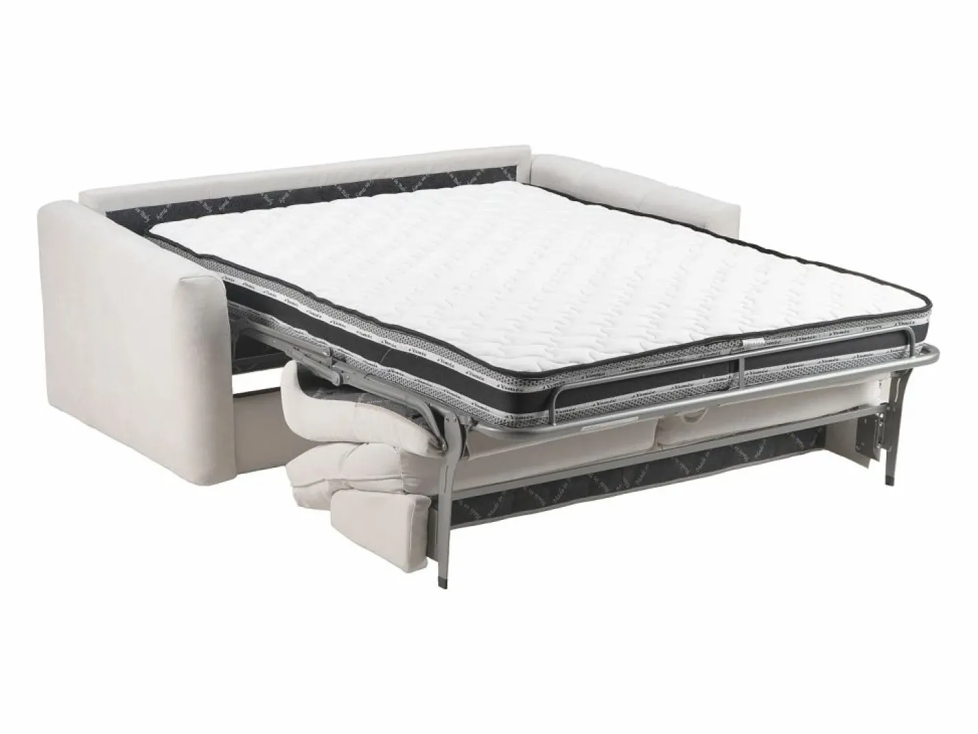 Maison Céphy Sofá - 4 Plazas|Sofá de 4 plazas convertible exprés tejido chenilla 16 cm DOVENA de