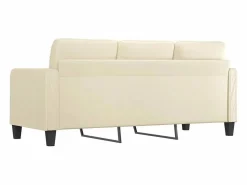 vidaxl Sofá - 3 Plazas|Sofá De Piel|Sofá de 3 plazas de cuero sintético color 180 cm