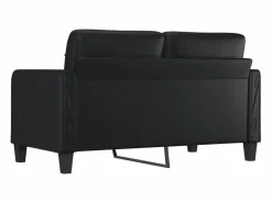 Clicnbuy Sofás De Piel Sintética|Sofá de 2 plazas de cuero sintético 140 cm