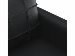 Sofá de 3 plazas de cuero sintético 180 cm^vidaxl New