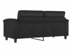Clicnbuy Sofás De Piel Sintética|Sofá de 2 plazas de cuero sintético 140 cm