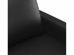 Clicnbuy Sofás De Piel Sintética|Sofá de 3 plazas de cuero sintético 180 cm
