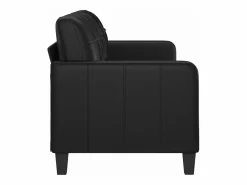 Clicnbuy Sofás De Piel Sintética|Sofá de 3 plazas de cuero sintético 180 cm