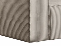 Vente-unique Sofá de 2 plazas de pana diseño AMELIA Beige Discount