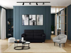 Sofá de 2 plazas de piel de becerro THIBAULT^LINEA SOFA Clearance