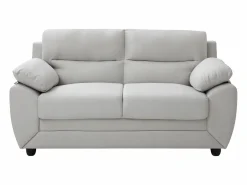 Vente-unique Sofá de 2 plazas de tela estilo contemporáneo MANOA Beige Outlet