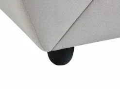 Vente-unique Sofá de 2 plazas de tela estilo contemporáneo MANOA Beige Outlet
