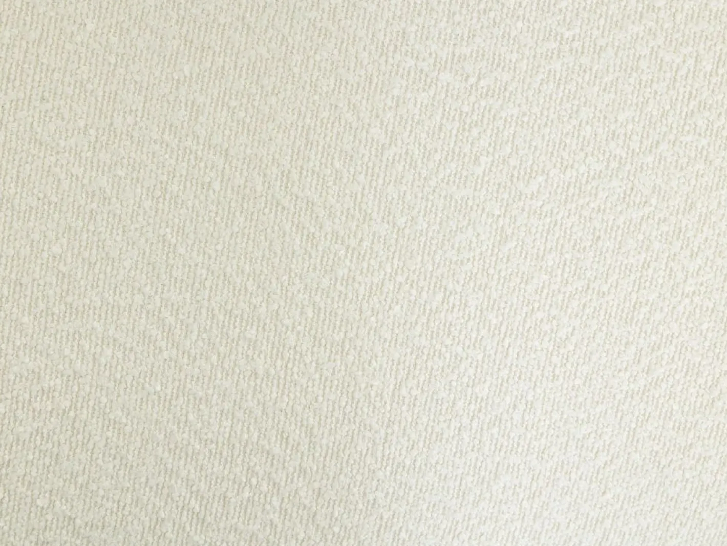 Vente-unique Sofá de 3 plazas de tela bouclé BASILIANA Blanco Discount