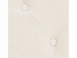 Clicnbuy Sofá de 3 plazas de tela color crema Blanco New