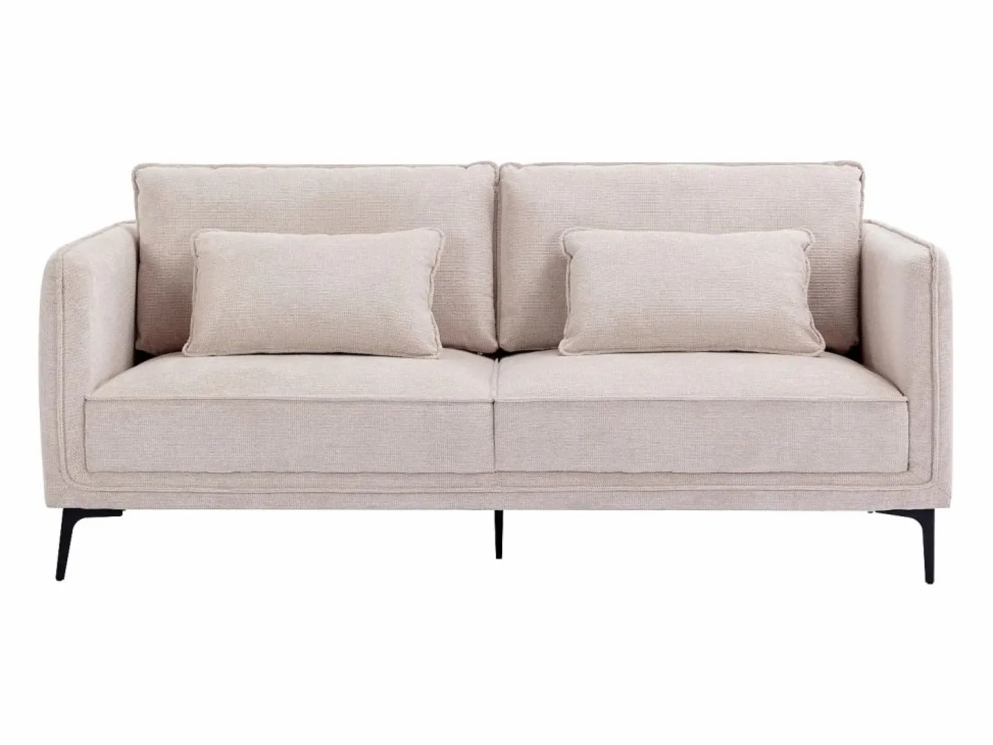 Sofá de 3 plazas de tela color TORMELDA^Vente-unique New