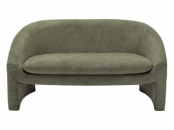 Sofá de 2 plazas de tela color estilo diseño OSSANA^Vente-unique Sale