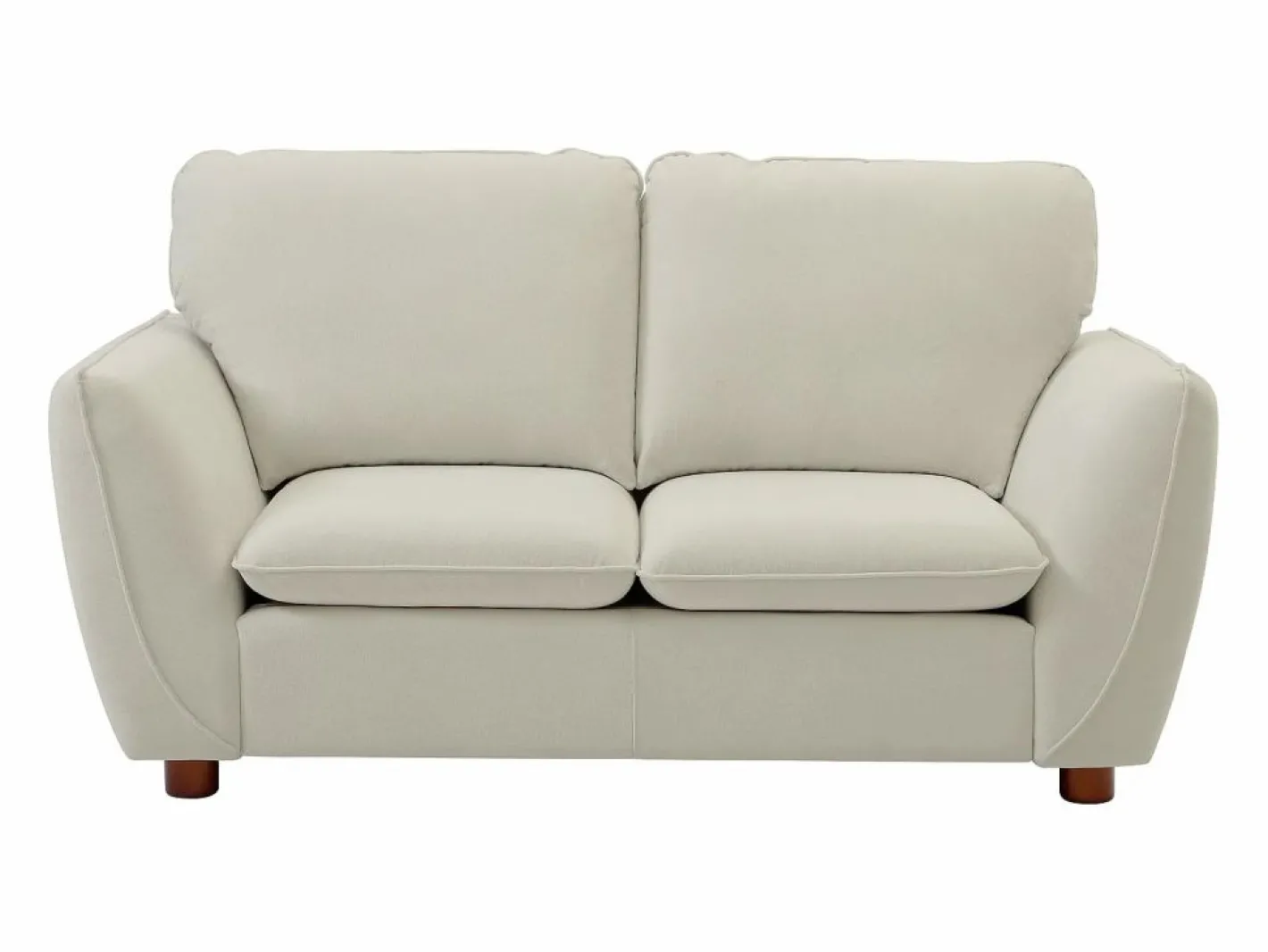 Vente-unique Sofá de 2 plazas de tela color MENARDIA Blanco roto Sale