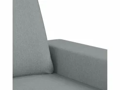 Sofá de 3 plazas de tela claro 180 cm^Clicnbuy Hot