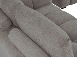 Vente-unique Sofá - 2 Plazas|Sofá de 2 plazas de tela con efecto acolchado estilo design BERENIA