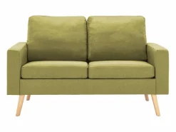 Sofá de 2 plazas de tela^Clicnbuy Outlet