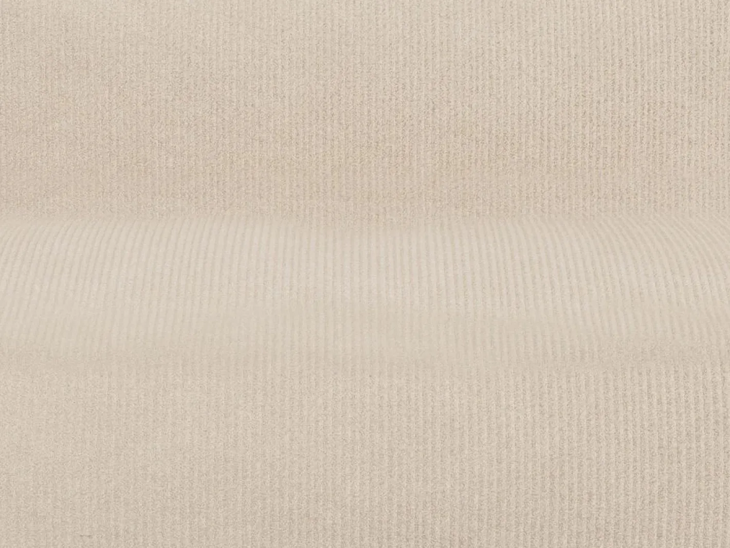 Vente-unique Sofá de 2 plazas de terciopelo color acanalado NOUMARA Beige Discount