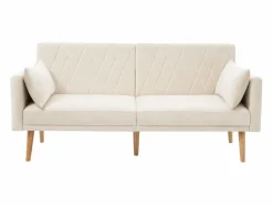 Sofá de 2 plazas de terciopelo , con respaldo y reposabrazos ajustables, de diseño moderno, para salón o dormitorio^OKWISH Clearance