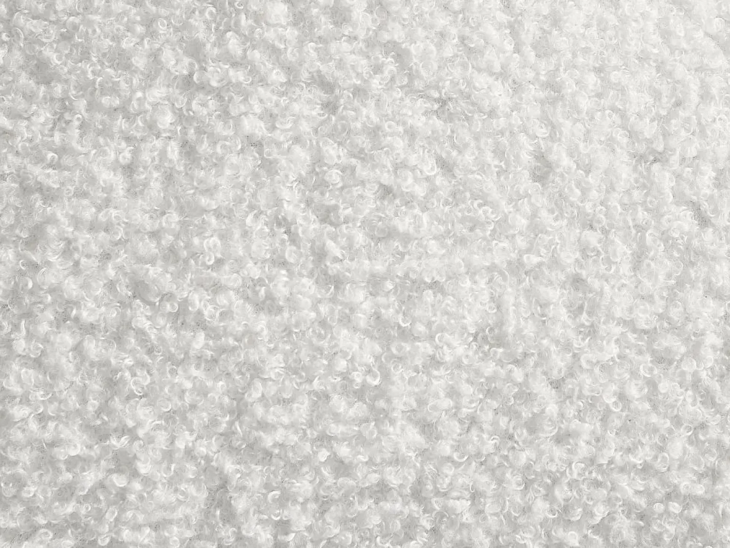 Vente-unique Sofá de 3 plazas en tela bouclé estilo diseño SOPELANA Blanco Best