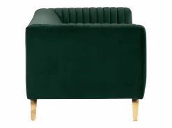 Rendez-Vous Déco Sofá Vintage|Sofá de 3 plazas en terciopelo oscuro - Gatsby