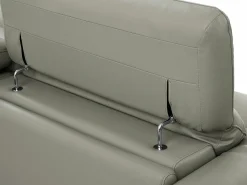 Sofá de 3 plazas relax eléctrico de piel de becerro con reposacabezas AZIDEE II^Vente-unique Online
