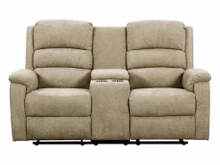 Sofá de 3+2 plazas relax eléctrico tela con tableta NEVERS^Vente-unique Discount