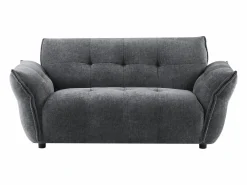 Vente-unique Conjunto Sofás|Sofá de 3 plazas y 2 plazas de tela jaspeada NAPIZO