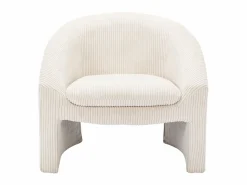 Sofá de 2 plazas y sillón de pana color beige OSSANA^Vente-unique Clearance