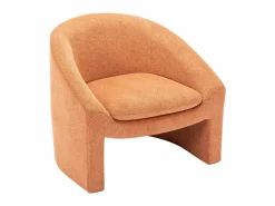 Vente-unique Conjunto Sofá Y Sillón|Sofá de 2 plazas y sillón de tela OSSANA