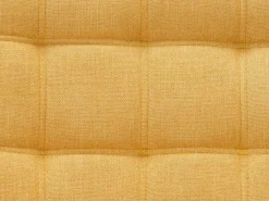 Sofá de 2 plazas y sillón de tela amarillo CASERTA^Vente-unique Clearance