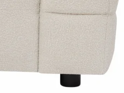 Sofá de 3 plazas y sillón en tela bouclé marfil LERICI de Pascal Morabito^Vente-unique Online