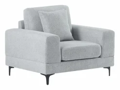 Sofá de 3 plazas y sillón en tela texturizada JAMOLO^Vente-unique Discount