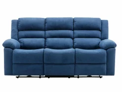 Sofá de 3 plazas y sillón reclinable eléctrico de tela BUROLO^Vente-unique Discount