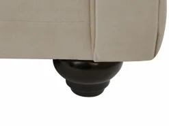 Vente-unique Sofá de 3 y 2 plazas de terciopelo CHESTERFIELD Beige Online