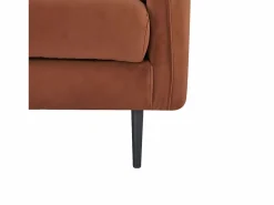 SENHO Sofá Vintage|Sofá de dos plazas de terciopelo YORK - Confort y elegancia para tu salón