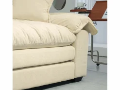 Hauss Spole Conjunto Sofá Y Sillón|Sofá de dos plazas y sillones giratorios en tejido chenilla - Con cojines