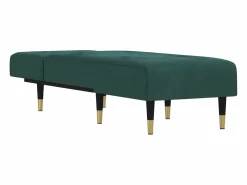 Sofá de terciopelo oscuro ES81479 Verde Discount