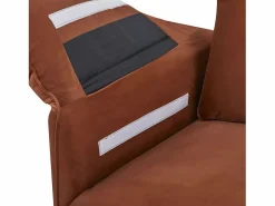 Sofá de tres plazas de terciopelo YORK - Amplia comodidad y diseño moderno^SENHO