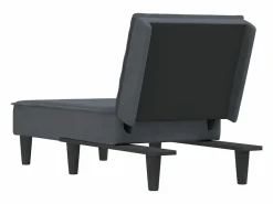 vidaxl Diván Cama|Sofá diván de terciopelo oscuro