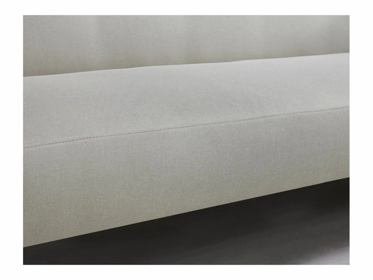 Concept-Usine Sofá escandinavo convertible 3 plazas de tela BERLIN Beige Discount