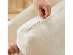 ModernLuxe Sofá Modular|Sofá esquinero de 3 plazas - con reposapiés modular - chenilla -