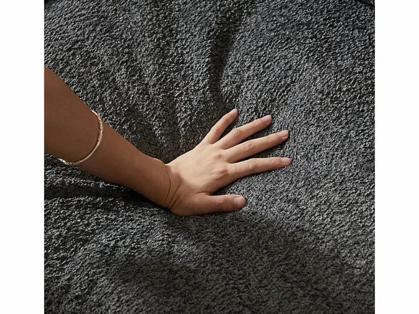 DripeX Sofá Esquinero Modular 3 Plazas, con Chaise Longue Curva Reversible, 3 Cojines y Almohadas Cervicales, Tejido Chenilla, Gris New