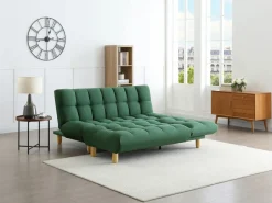 Vente-unique Sofá Modular|Sofá Escandinavo|Sofá modular convertible de tela ESTEBAN