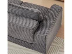Sofá modular convertible de 2 plazas con otomanas extraíbles - Pana^Hauss Spole