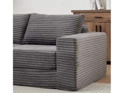 Sofá modular convertible de 2 plazas con otomanas extraíbles - Pana^Hauss Spole