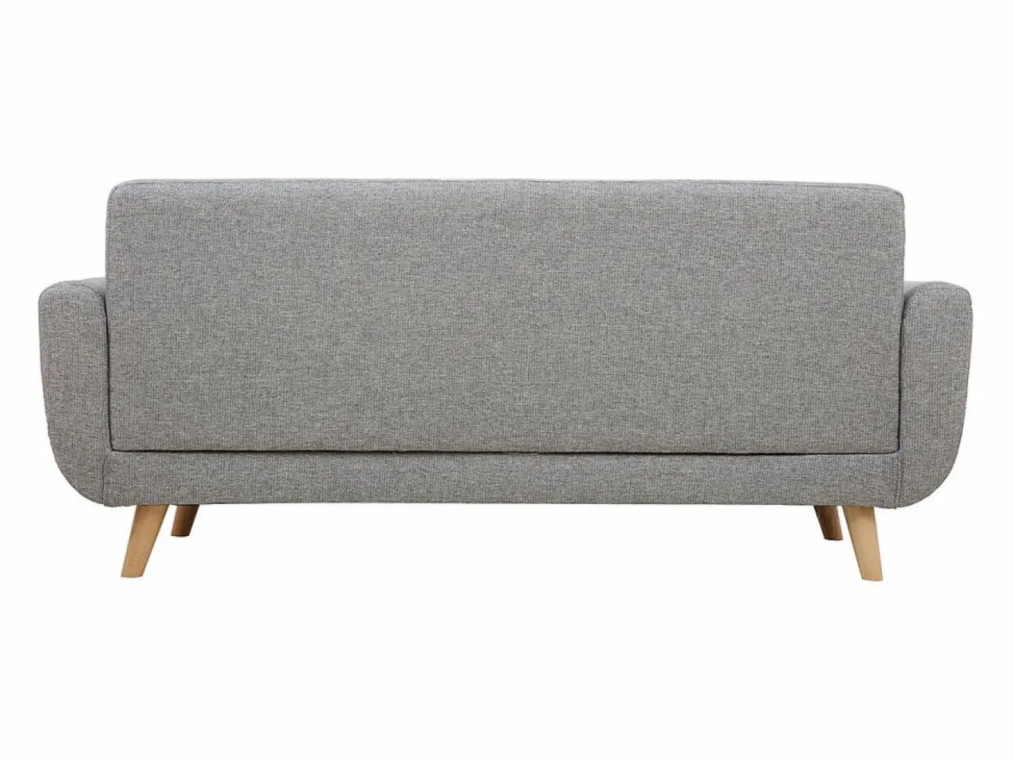 Miliboo Todos Los Sofás|Sofá Escandinavo|Sofá nórdico 3 plazas y madera PURE