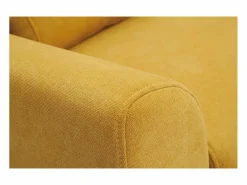 Sofá nórdico 2 plazas terciopelo mostaza EKTOR^Miliboo Clearance