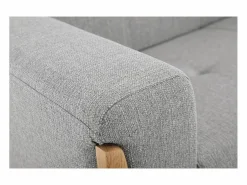 Miliboo Sofá Escandinavo|Sofá nórdico 2 plazas con patas de madera FJORD
