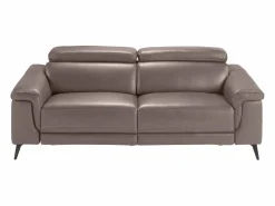Angel Cerda Sofá relax 3 plazas piel visón 6105 Beige Online
