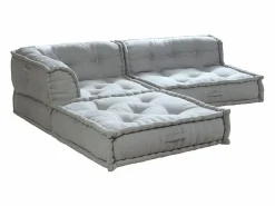 Sofá rinconera abierto modular de tela color DIROLA^Vente-unique Sale
